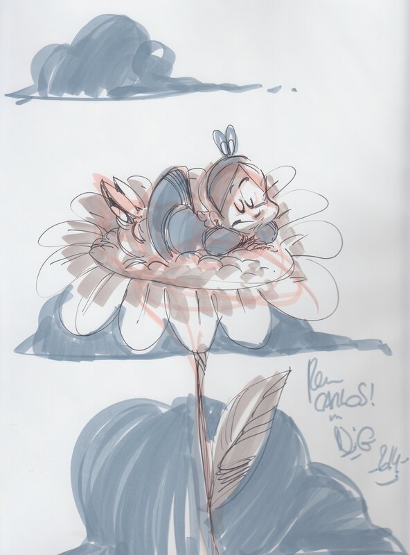 Alicia par Nicolas Kéramidas - Dédicace