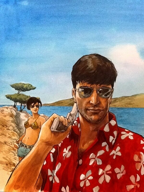 Tony CORSO by Olivier Berlion - Original Illustration
