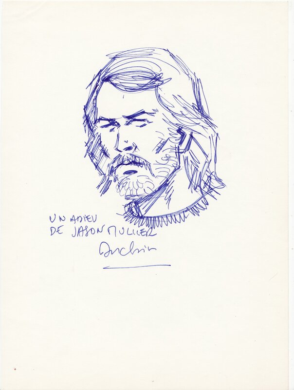 Jason Muller by Claude Auclair - Sketch