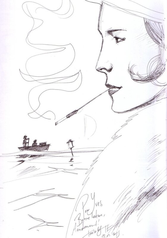 A La Dérive by Xavier Coste - Sketch