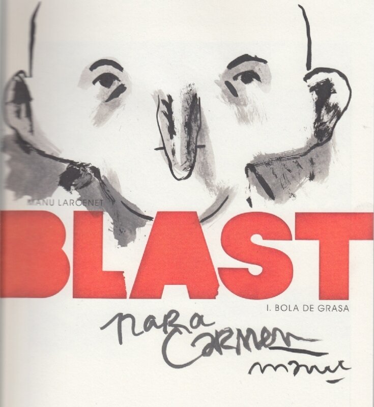 Blast by Manu Larcenet - Sketch