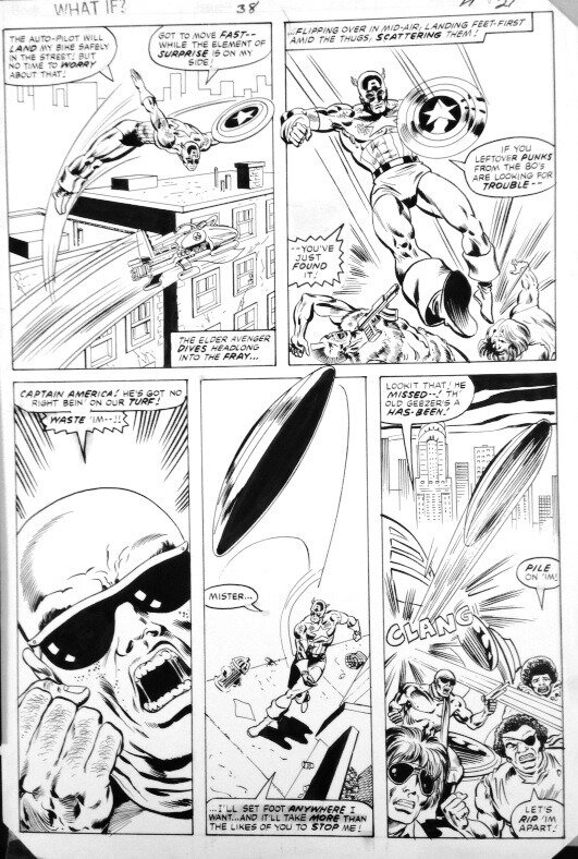 What if  # 38 par Dan Reed, Mike Esposito - Planche originale