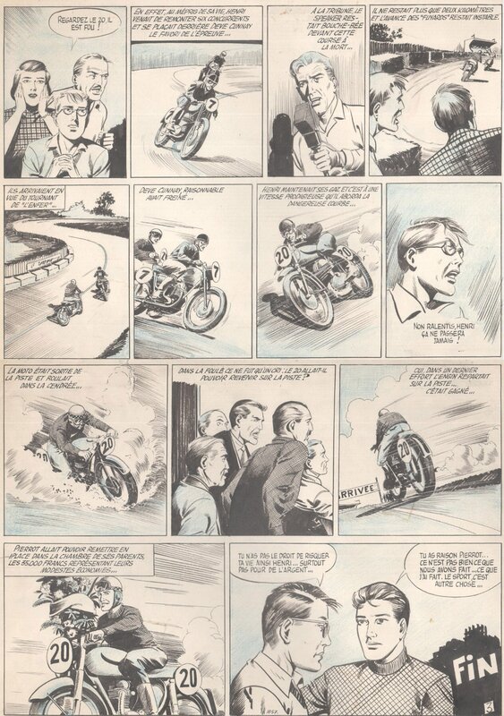 Pierre Le Goff Vaillant - Comic Strip