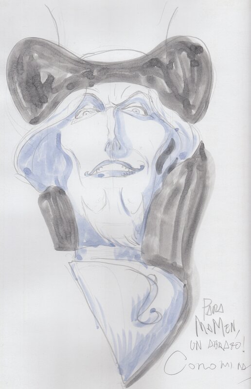 Dorian Gray by Enrique Corominas - Sketch