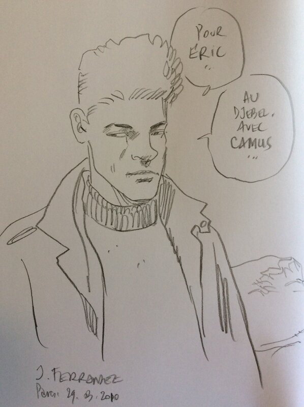 L'hôte - Eric by Jacques Ferrandez - Sketch
