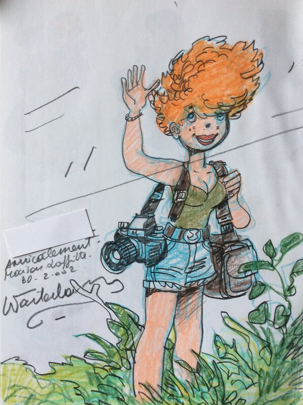 Jeannette Pointu by Marc Wasterlain - Sketch
