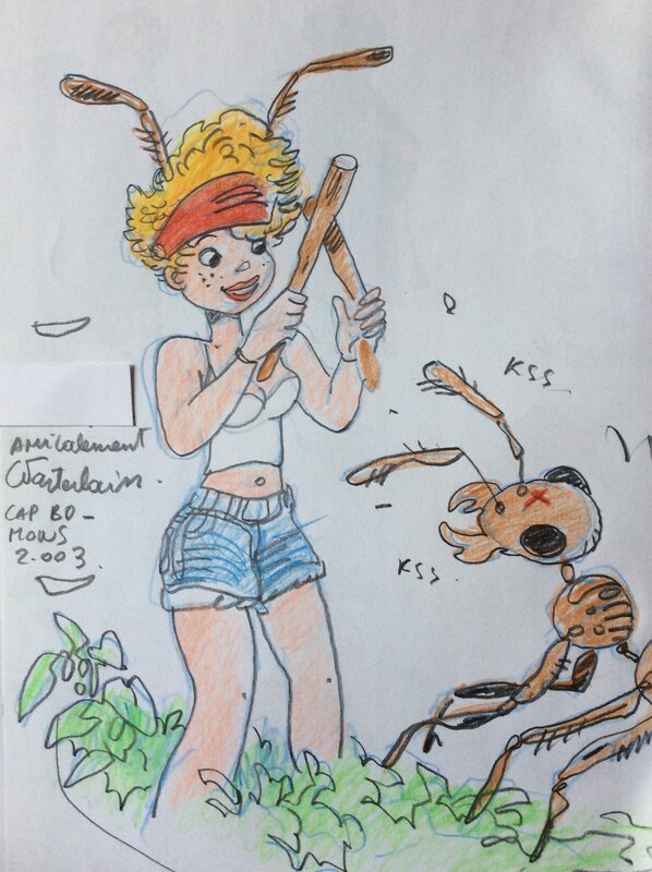 Jeannette Pointu by Marc Wasterlain - Sketch