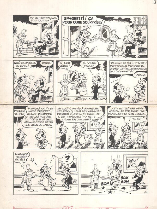 Spaghetti by Dino Attanasio - Comic Strip