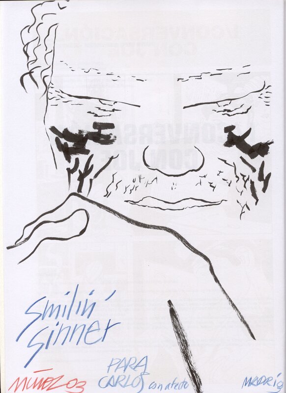 Alack Sinner 2 by José Muñoz - Sketch