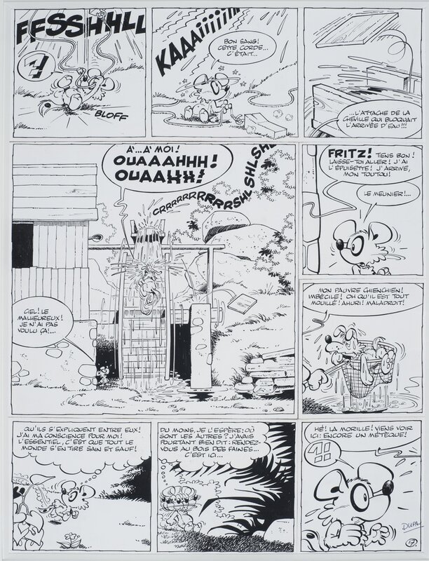 Dupa, Greg, Chlorophylle - Le grand exode - Comic Strip