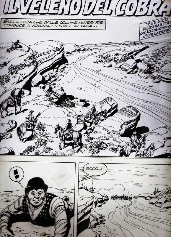 Il veleno del cobra (le venin du cobra) - Maxi Tex n°10 by Guglielmo Letteri - Comic Strip