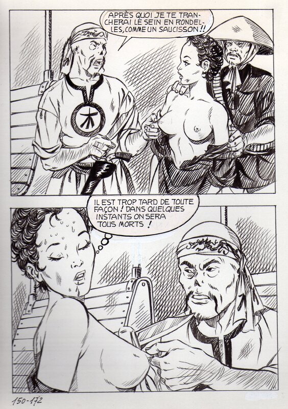 Alberto Del Mestre, Cheng Min - La Schiava n°28 page 172 (série jaune n°133) - Comic Strip
