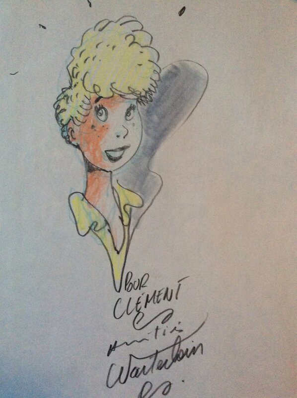 Jeannette Pointu by Marc Wasterlain - Sketch