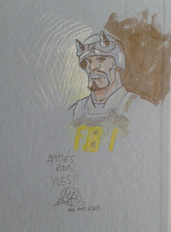 Letter 44 by Alberto J. Albuquerque - Sketch