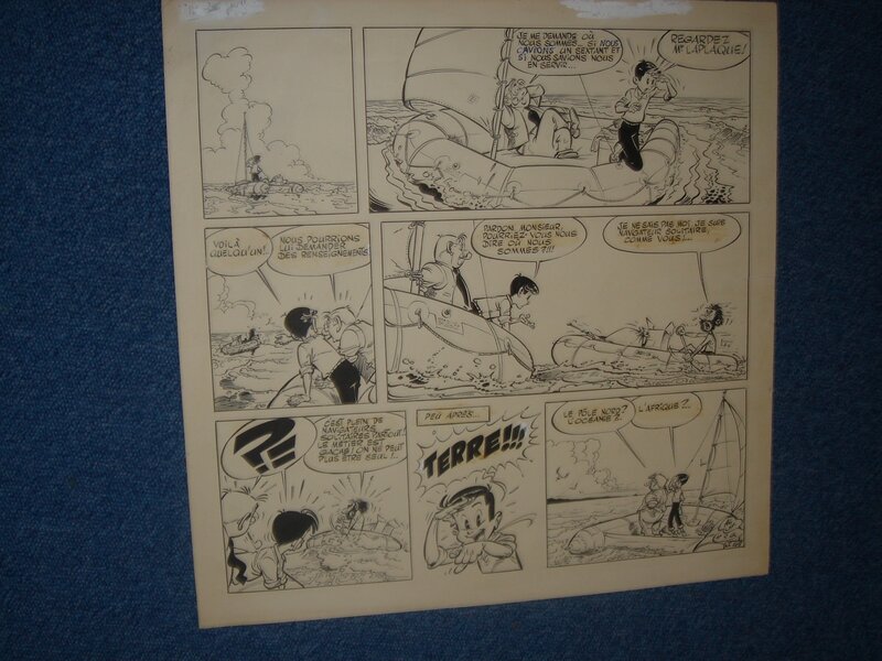 Luc JUNIOR par Albert Uderzo, René Goscinny - Planche originale