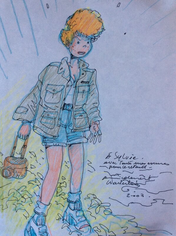 Jeannette Pointu by Marc Wasterlain - Sketch