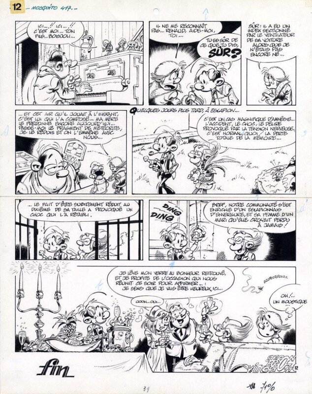 Pierre Seron, De Mini-Mensjes - Les Petits Hommes - Comic Strip