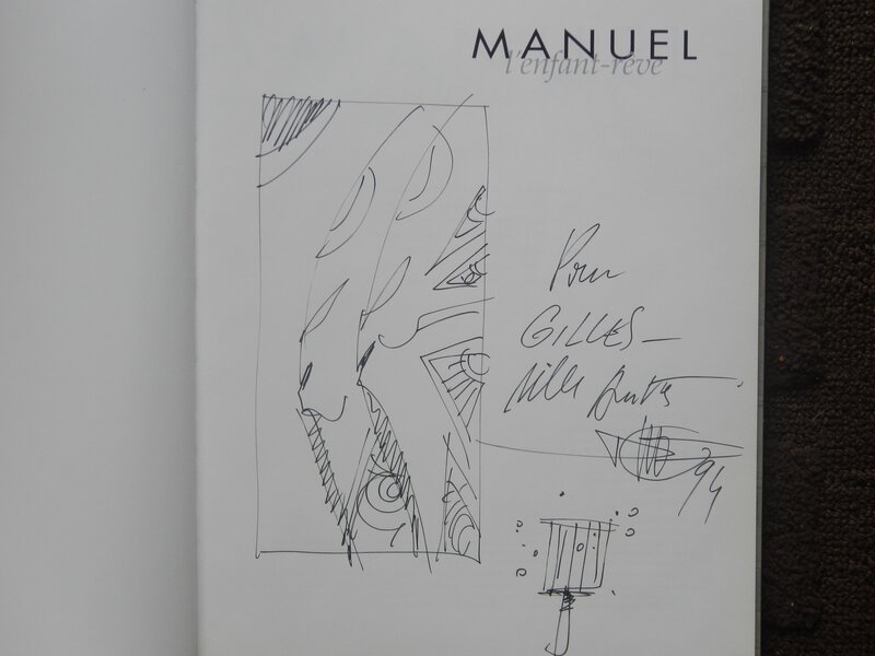 Manuel par Philippe Druillet - Dédicace