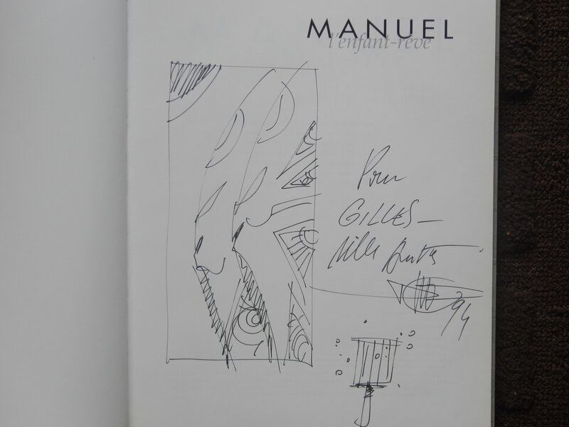 Manuel by Philippe Druillet - Sketch