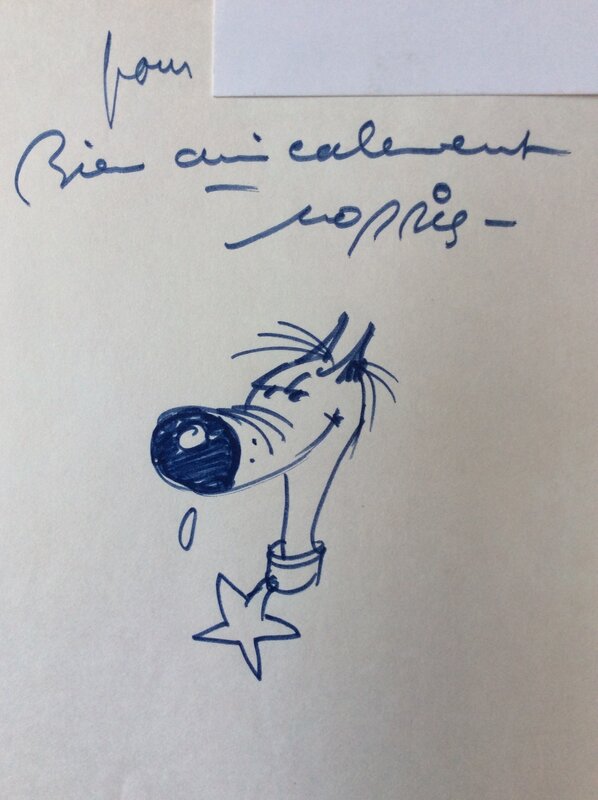 Morris, Rantanplan - Lucky Luke - Sketch
