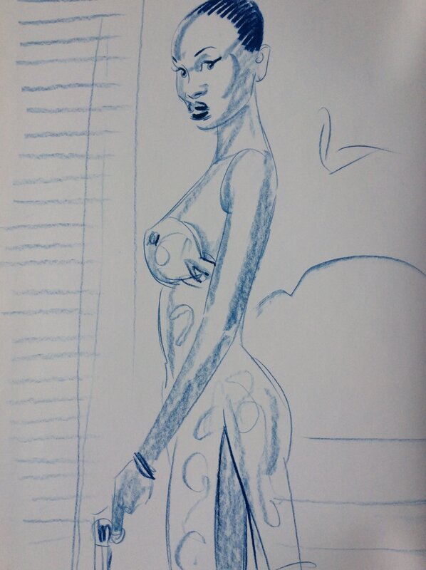 L'orfèvre by Éric Warnauts - Sketch