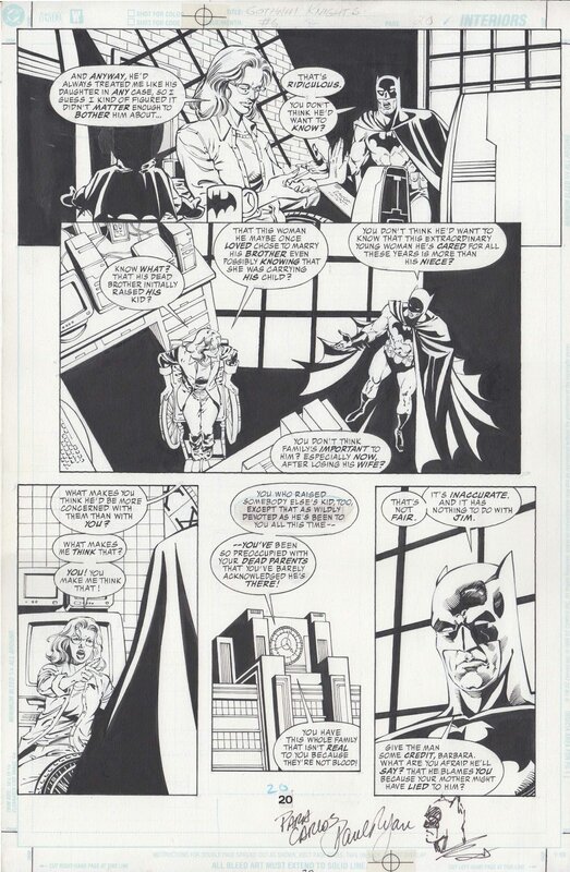 Gotham Knight, 6, pag. 20 by Paul C. Ryan, John Floyd, Devin Grayson, Bill Dokley - Comic Strip