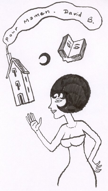 David B., Por los caminos oscuros. - Sketch