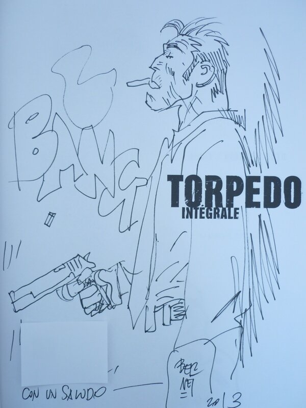 Torpedo par Jordi Bernet - Dédicace