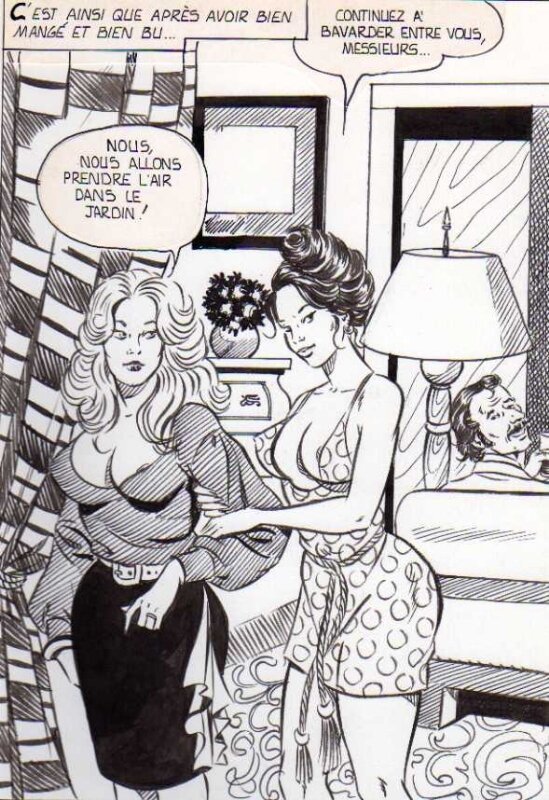 Alberto Del Mestre, Amateur le mateur, planche 68 - Série rose n°13 (Elvifrance) - Comic Strip