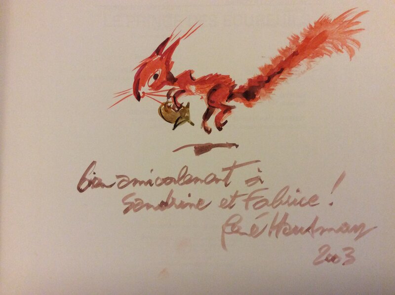 René Hausman, Prince des Ecureuils - Sandrine & Fabrice - Sketch