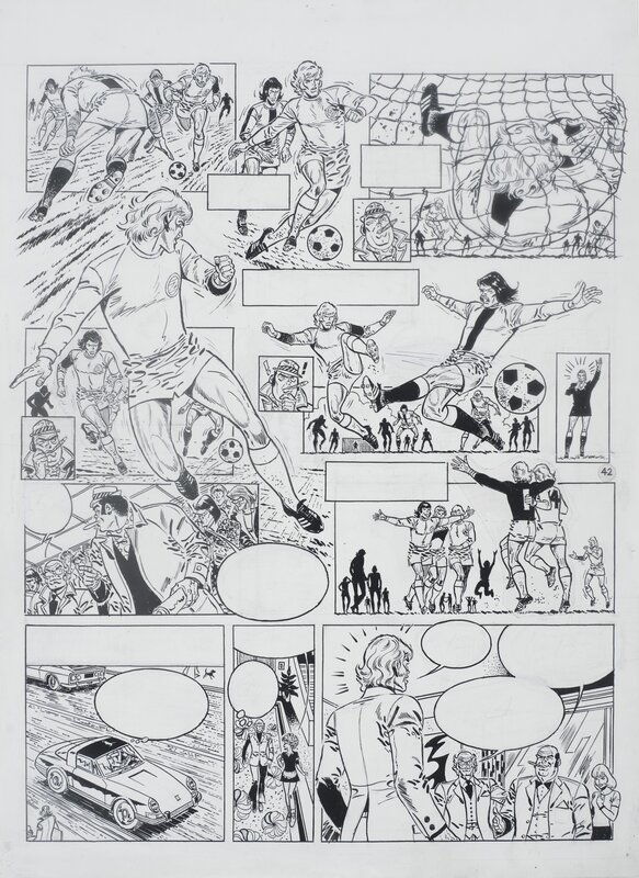 Raymond Reding, Eric Castel - T.0 - pl.42 - Planche originale