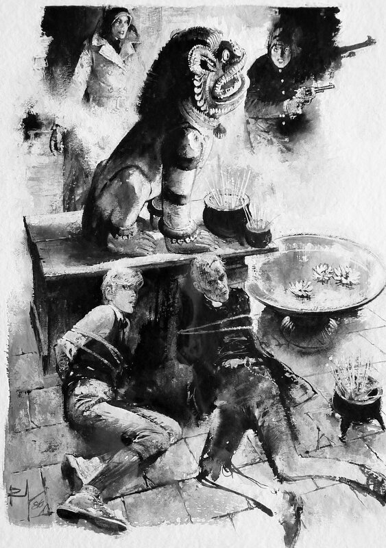 René Follet, John Flanders, Edmund Bell - Sur la piste de Monsieur Hummes - Illustration