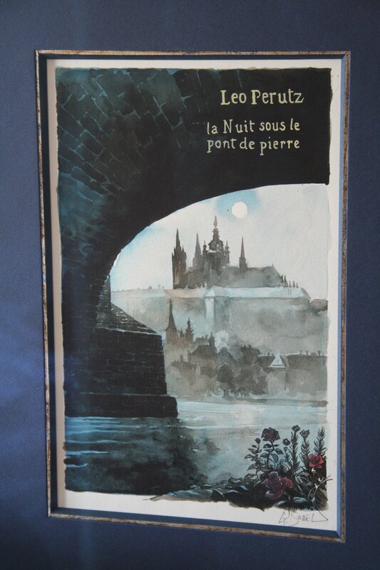 Guillaume Sorel, Prague - Itinéraires - Illustration originale