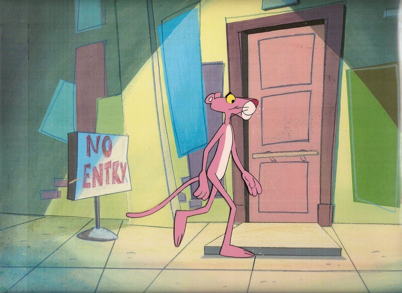 The Pink Panther by DePatie-Freleng Enterprises - Original Illustration