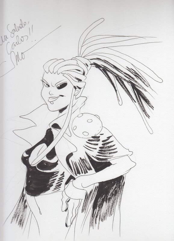 Mauvaise fille by Ruben Del Rincon Cruz - Sketch