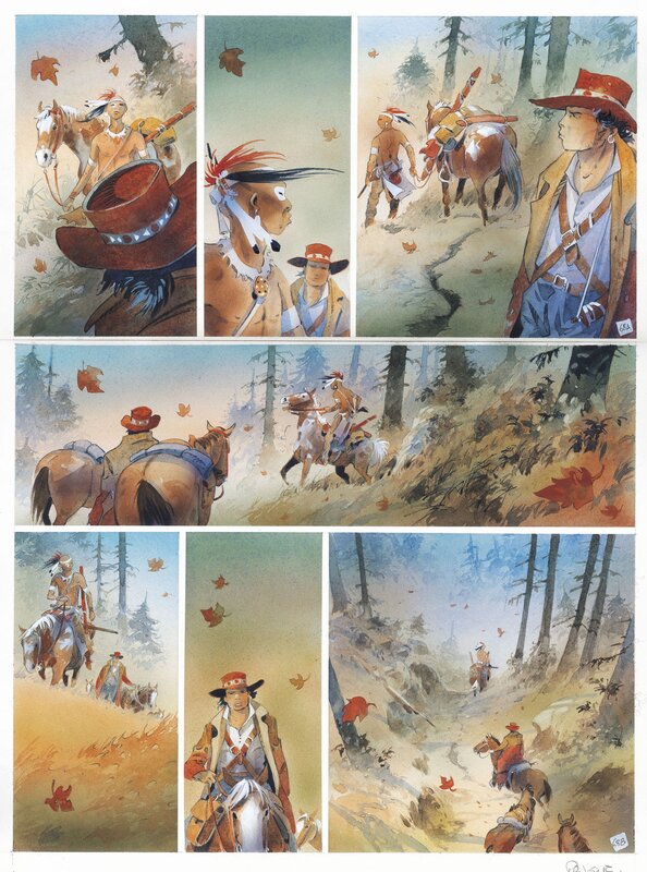 For sale - Pawnee by Patrick Prugne - Comic Strip