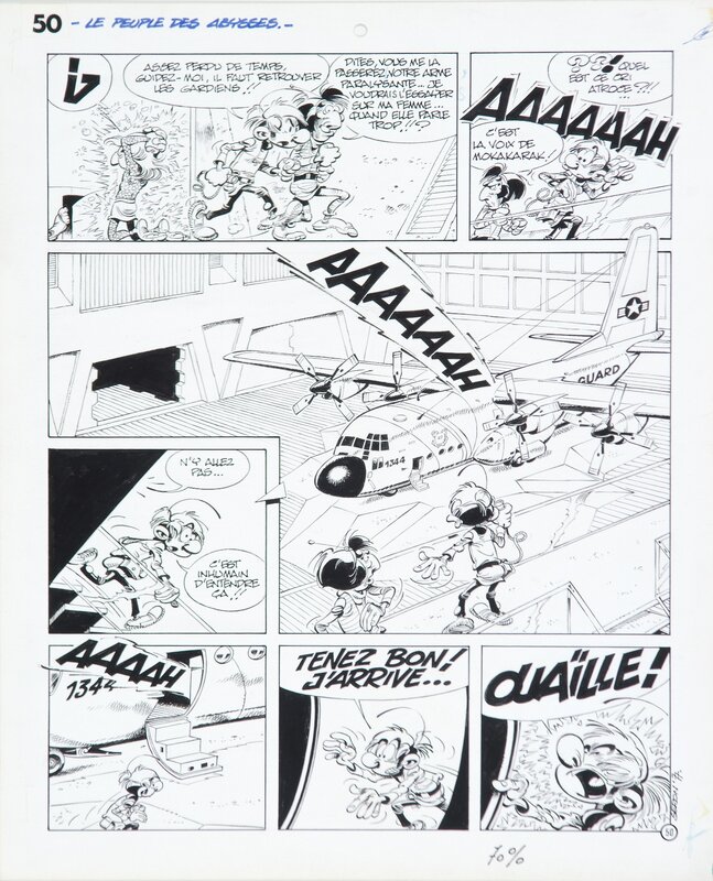 Pierre Seron, Mittéï, Les Petits Hommes - Le peuple des Abysses II - pl.50 - Comic Strip