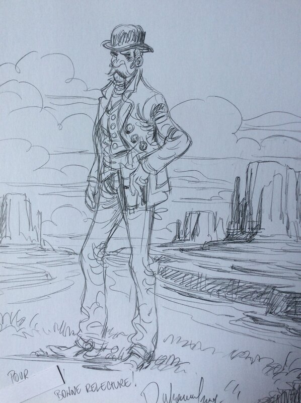 Butch Cassidy by Bruno Duhamel - Sketch