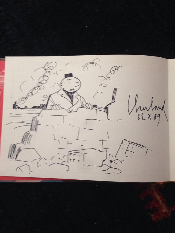 Yves Chaland, Dedicace dans Bereke - Sketch