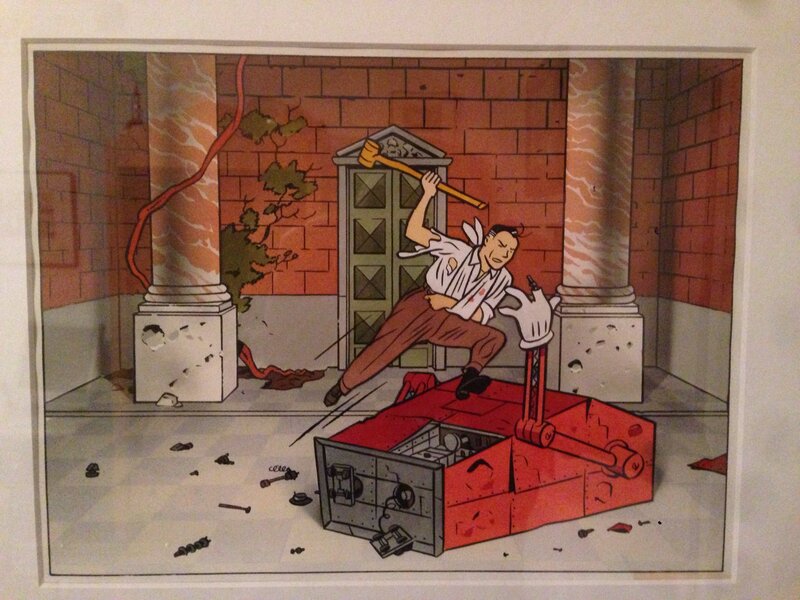 Yves Chaland, Les Cybers ne sont pas des hommes - Planche originale