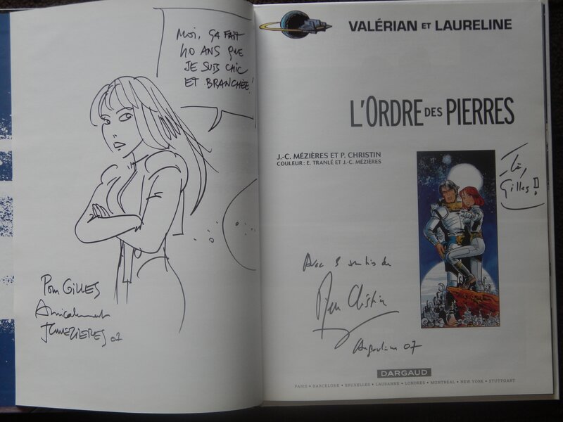 L'ordre des Pierres by Jean-Claude Mézières - Sketch