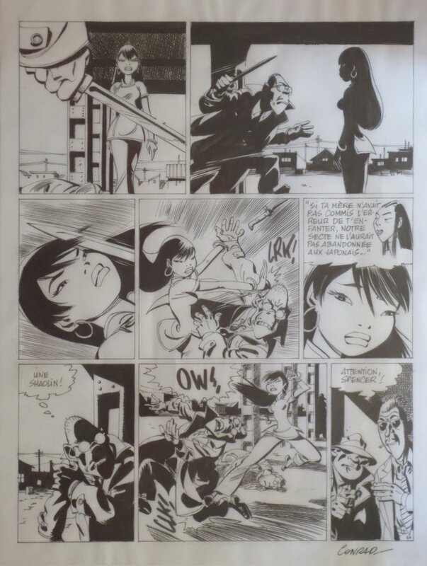 Didier Conrad, Tigresse Blanche T3 p34 - Comic Strip