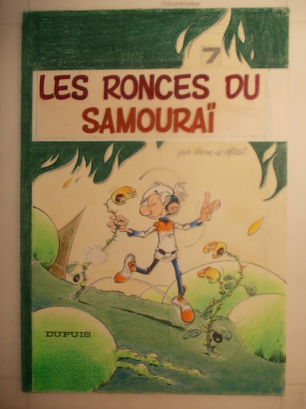 Pierre Seron, Mittéï, Les Petits Hommes n° 7, « Les Ronces du Samouraï », 1978. - Couverture originale