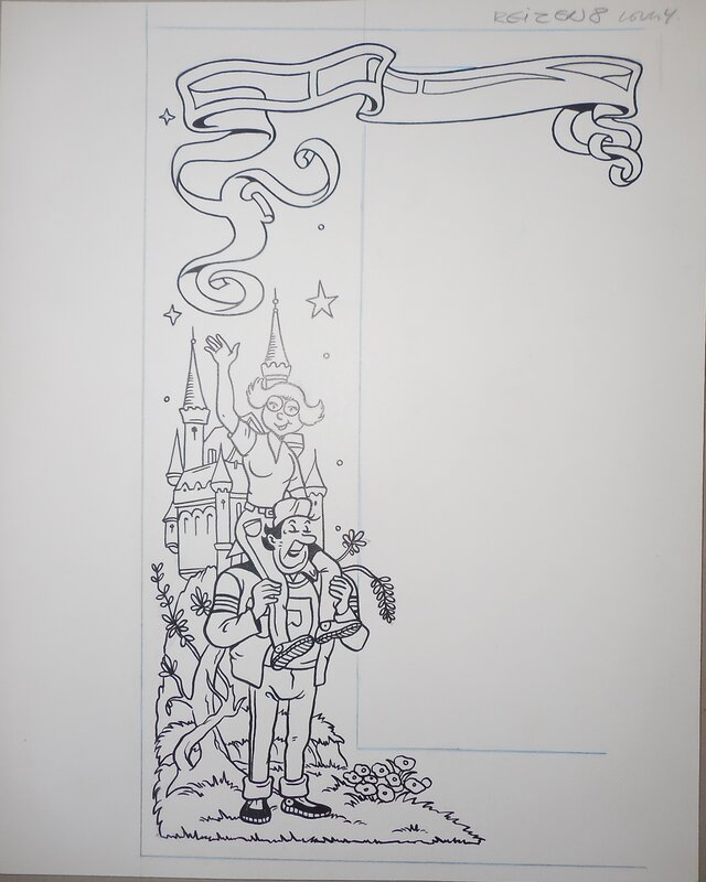 Achterkaft jerom by Studio Vandersteen - Original Illustration
