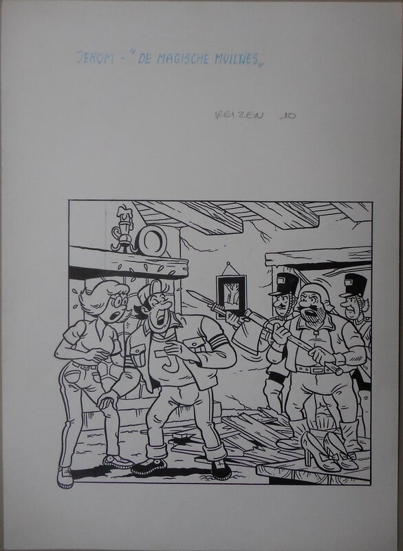Studio Vandersteen, Jerom 10 - De magische muiltjes - Original Cover