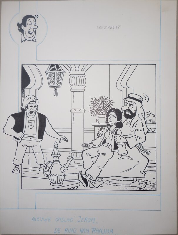 Studio Vandersteen, Jerom 17 - De ring van Ranjar - Original Cover