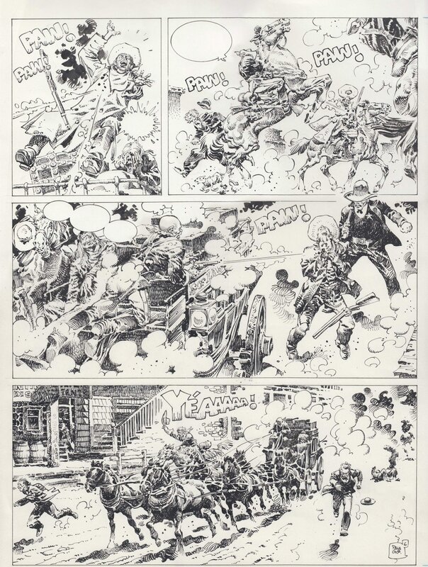 Antonio Hernandez Palacios, Jean-Pierre Gourmelen, Maccoy, L'outlaw, Pág. 6 - Planche originale