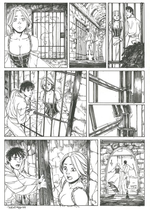 Belén Ortega, Pajaro Indiano planche 49 - Comic Strip