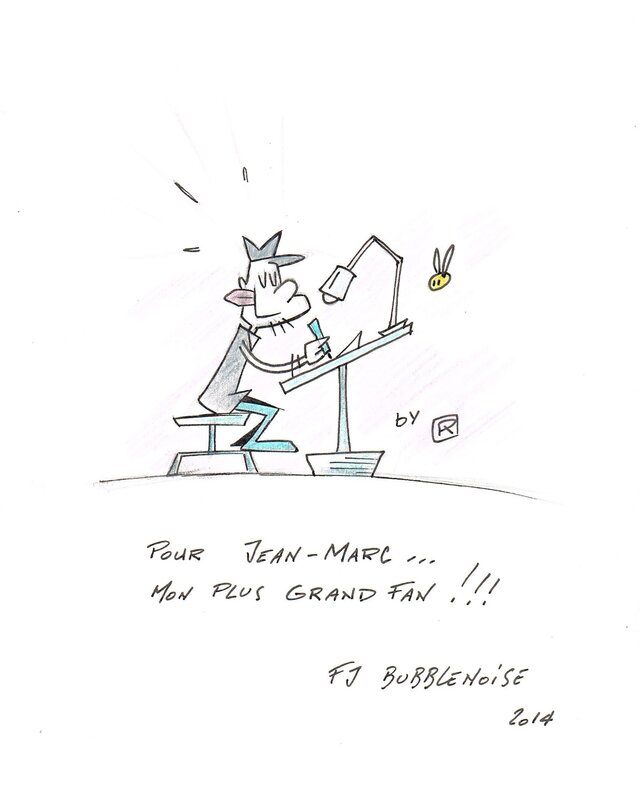François Joseph Bubblenoise, Dédicace dans La gazette d'Hyplouco n°1 - Sketch
