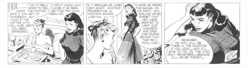 Alex Raymond, Rip Kirby 1952.09.27  